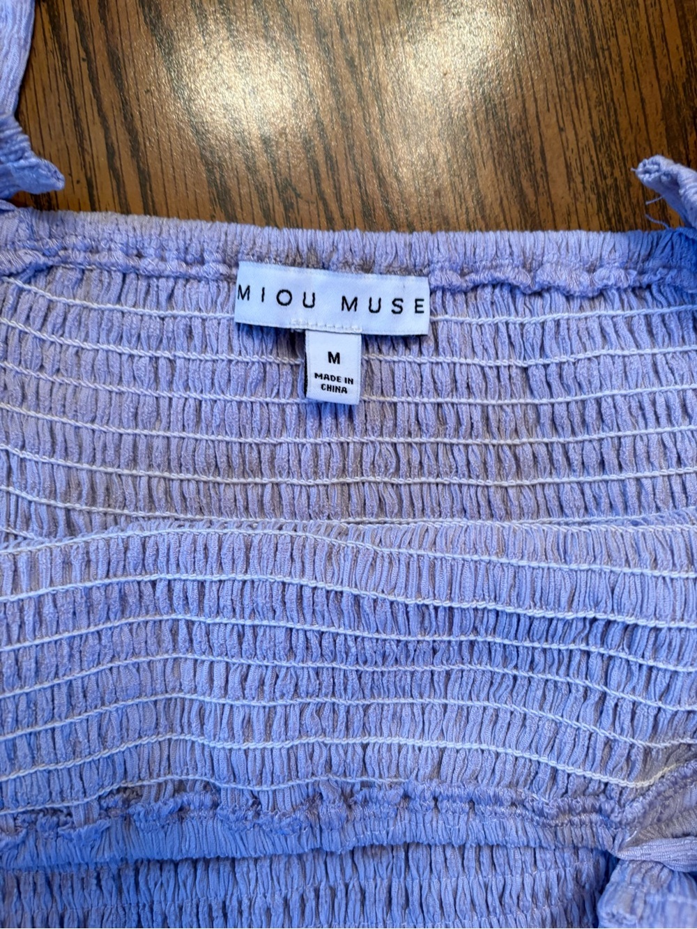 Miou Muse Light Purple Ruffle Two-Piece Set - Picture 2 of 2